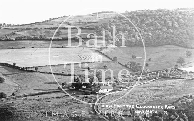 Woolley from the Gloucester Road near Bath (No. 1) c.1935