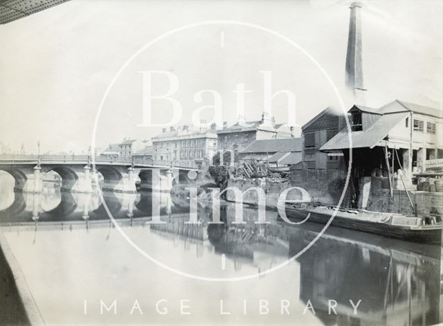 The Old Bridge, Bath c.1894