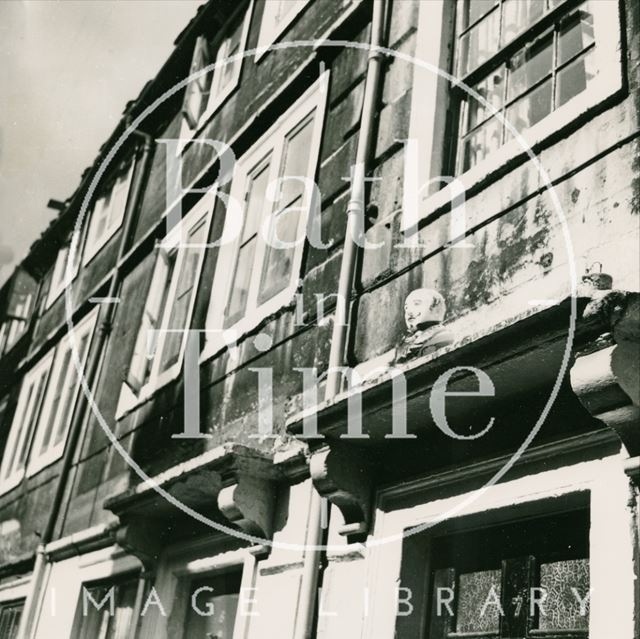 Doorways in Broad Street Place (Gracious Court), Bath c.1960