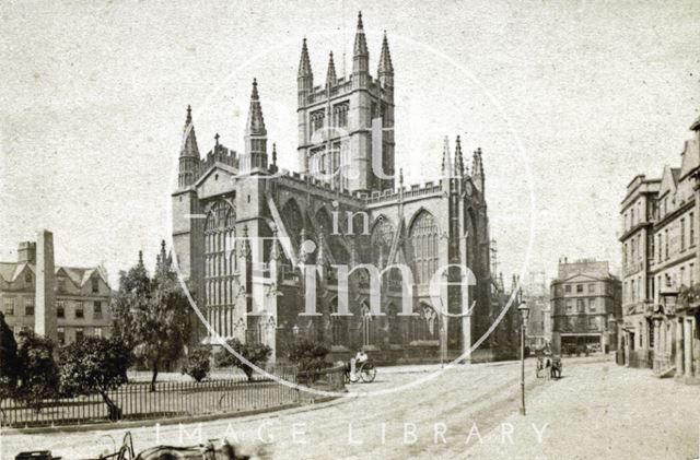 Bath Abbey from Orange Grove c.1870