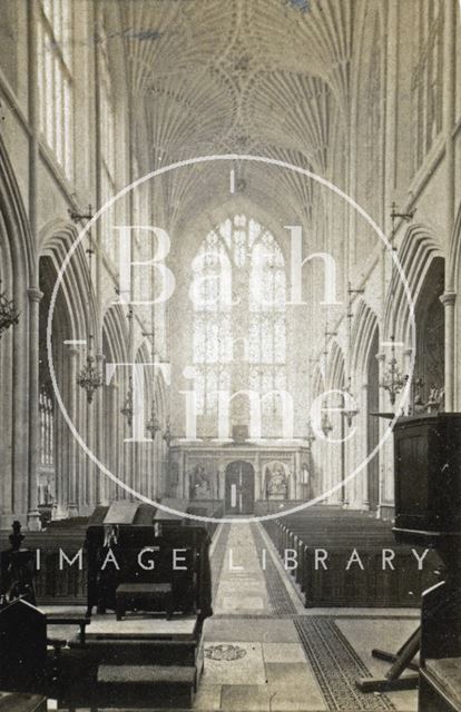 Interior, Bath Abbey c.1870