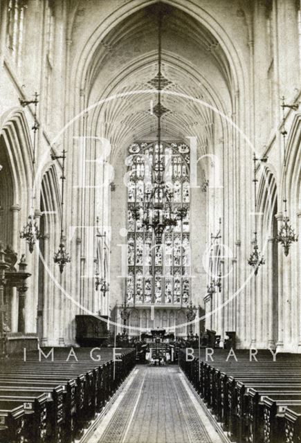 Interior, Bath Abbey c.1870