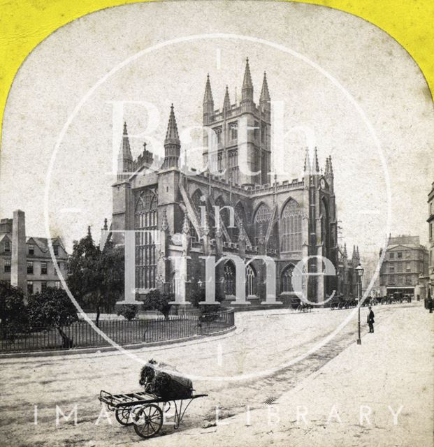 Bath Abbey from Orange Grove c.1870