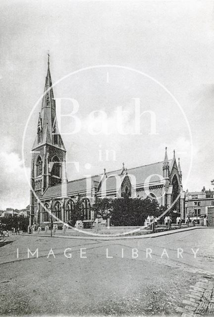 St. Andrew's Church, Julian Road, Bath, viewed from the west c.1910