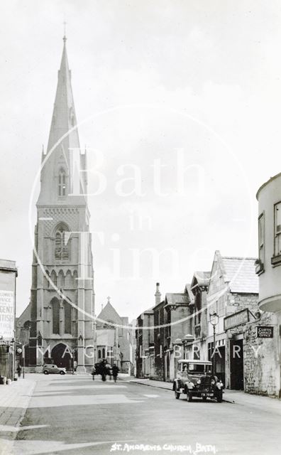 St. Andrew's Church, Julian Road, Bath c.1937