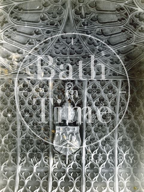 Prior Bird's Chantry chapel, vault, Bath Abbey c.1894