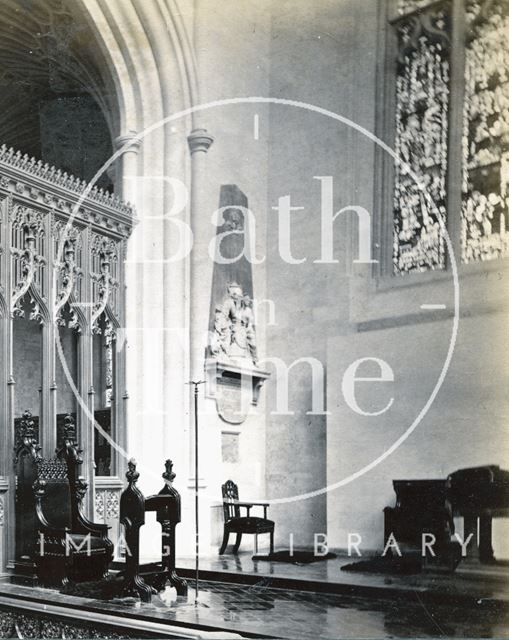 Lady Miller's memorial, Bath Abbey c.1890