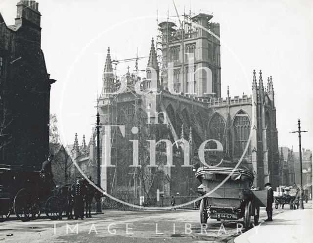 Bath Abbey from Orange Grove 1906