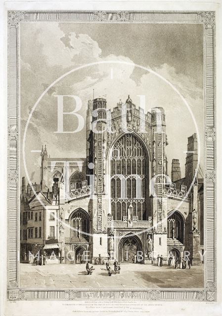 Bath Abbey Church 1822