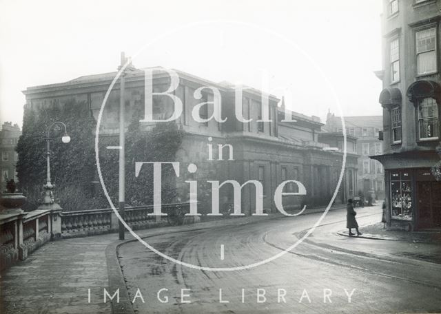 The Bath Royal Literary and Scientific Institution, viewed from Orange Grove c.1930