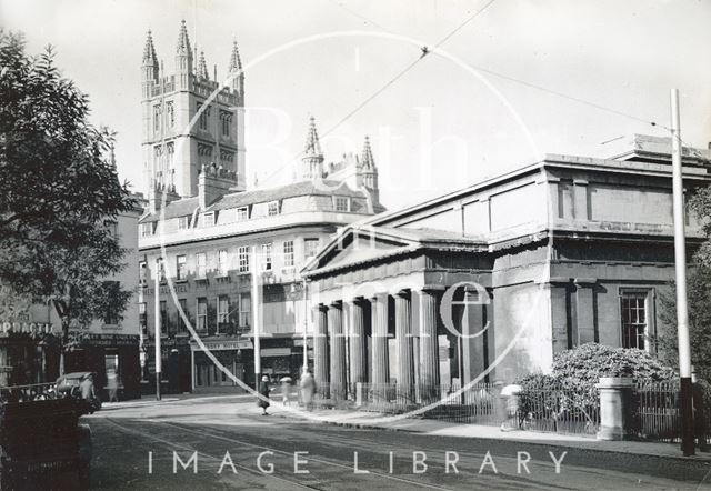 The Bath Royal Literary and Scientific Institution at the end of York Street c.1920