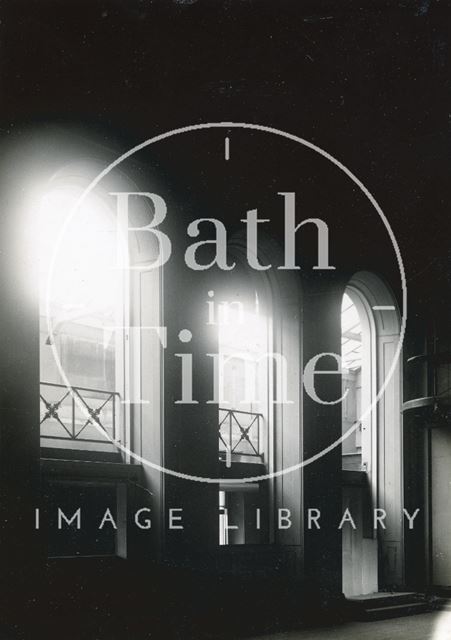 Interior of the old Bath Royal Literary and Scientific Institution, Bath c.1932