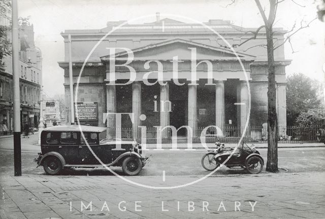 The Bath Royal Literary and Scientific Institution, viewed from York Street, Bath c.1920