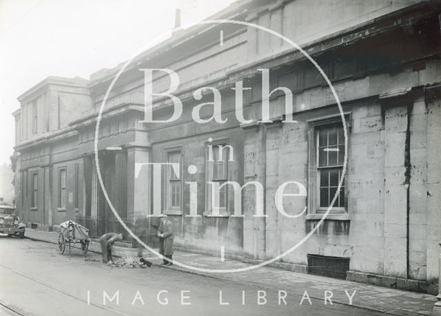 The Bath Royal Literary and Scientific Institution west elevation on Terrace Walk, Bath c.1920