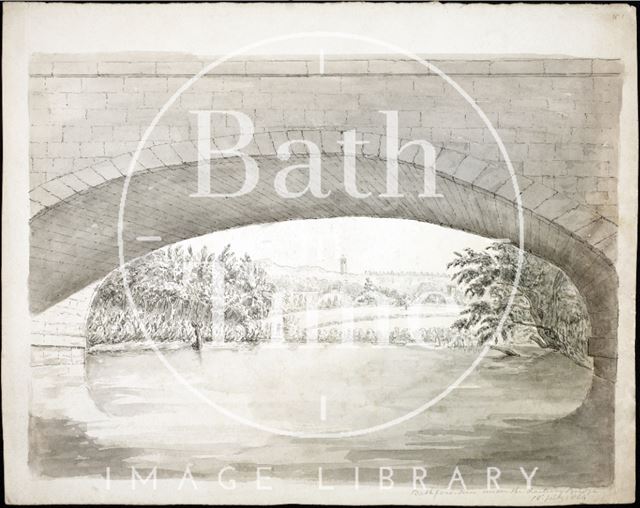 Bathford, seen from under the railway bridge No. 1 1864