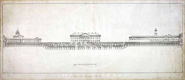 Prior Park near Bath c.1830?