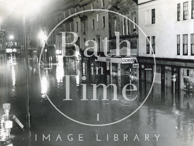 Floods, Southgate Street, Bath 1960