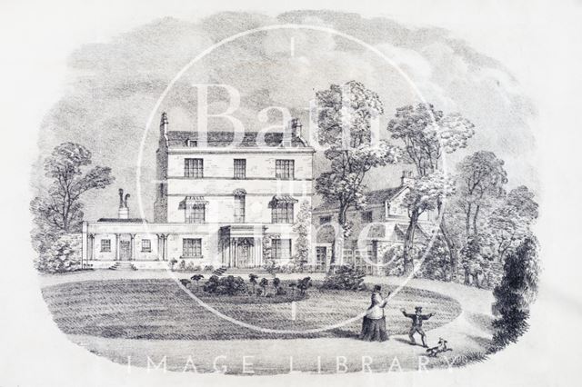 Winifred House, Sion Hill, Bath 1851