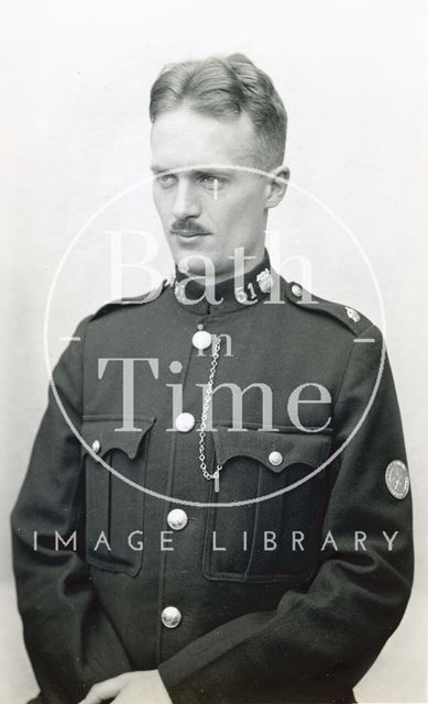 The photographer's son Roy in Police uniform c.1930