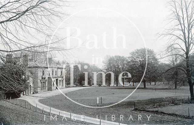 Wood House, Twerton, Bath 1906