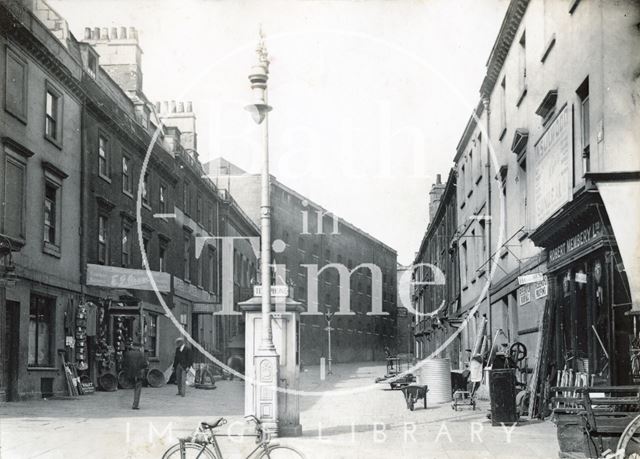 Somerset Street, north side, viewed from Southgate Street, Bath c.1932