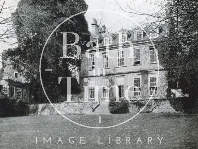 Rear of Batheaston House c.1922