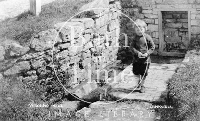 Wishing Well, Conkwell, Wiltshire c.1907