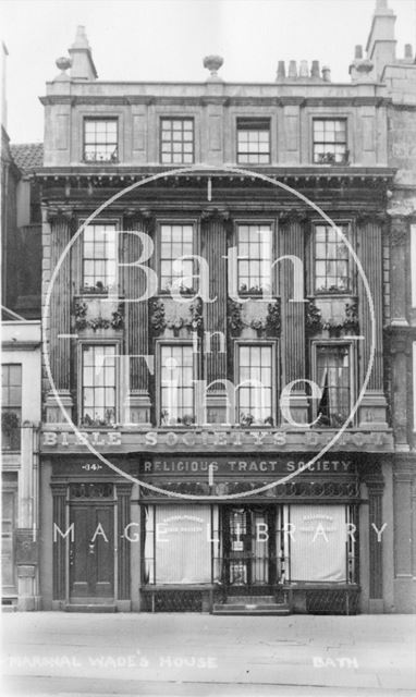 Marshal Wade's House, 14, Abbey Church Yard, Bath c.1905