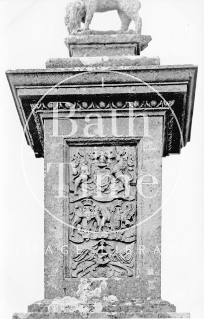 Sir Bevil Grenville's Monument, Lansdown, Bath c.1920