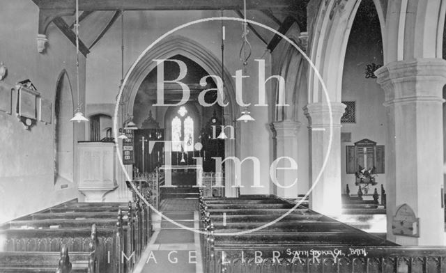 Interior of Southstoke Church 1938