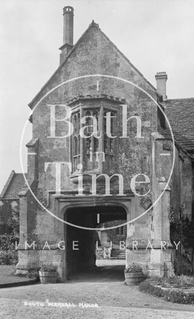 Gatehouse, South Wraxall Manor, Wiltshire c.1923