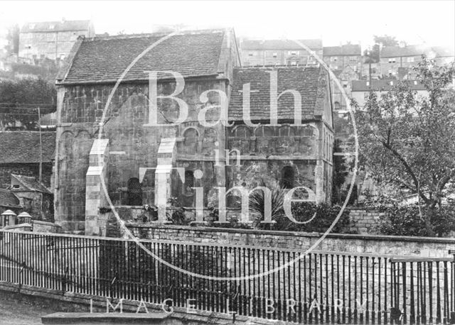 Saxon Church, Bradford-on-Avon, Wiltshire 1936