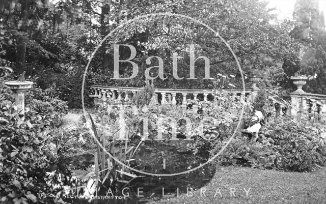 Garden, the Old Rectory, Bathampton c.1937