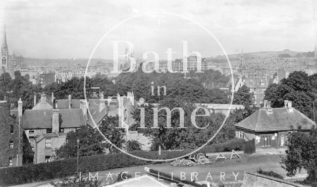 View from Sydney Buildings, Bath c.1910