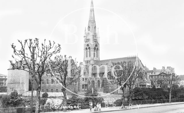 St. John's Roman Catholic Church, Bath c.1935