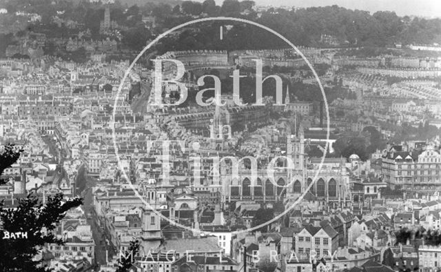 View of Bath from Beechen Cliff c.1910