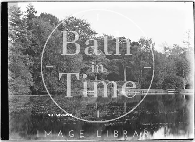 The lake at Shearwater, Longleat, Wiltshire c.1930