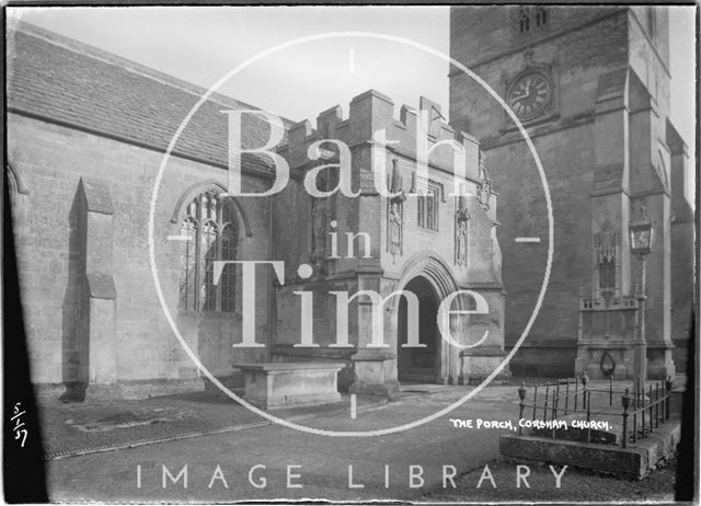 The Porch, Corsham Church, Wiltshire 1937