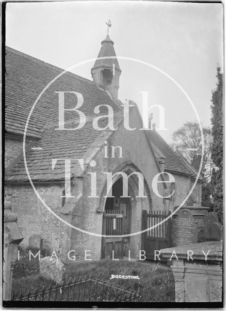 Porchway, Biddestone, Wiltshire Church 1933