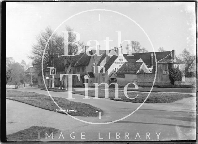 The White Horse Inn, Biddestone, Wiltshire 1933