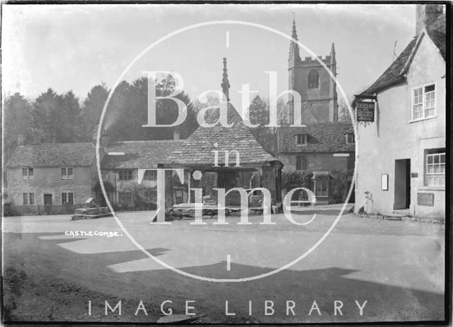 The Castle Inn, Castle Combe, Wiltshire 1936