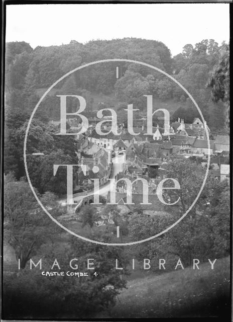 General view of Castle Combe, Wiltshire No. 4 c.1930