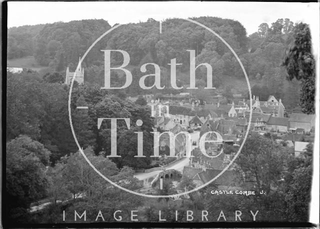 General view of Castle Combe, Wiltshire No. 3 c.1930