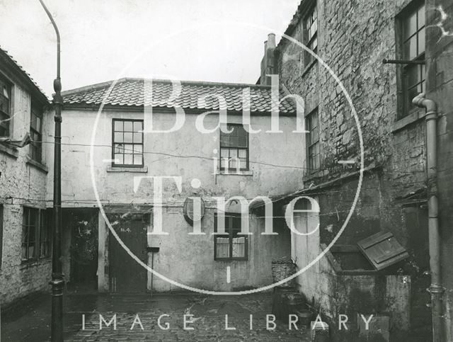 Griffin's Court off Milk Street, Bath c.1930