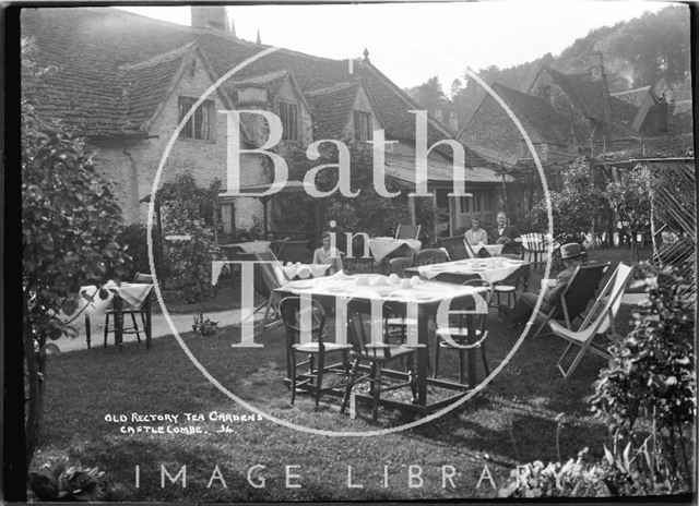 Old Rectory Tea Gardens, Castle Combe, Wiltshire No. 34 1933