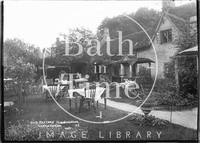 Old Rectory Tea Gardens, Castle Combe, Wiltshire No. 33 1933