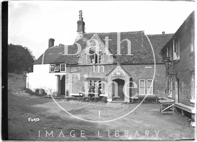 The White Hart Inn at Ford, Wiltshire 1932