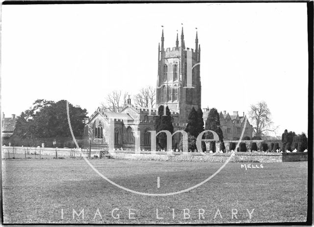 Church at Mells, Somerset c.1938