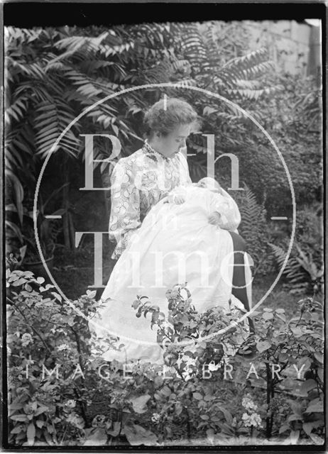 An unidentified mother and baby c.1910