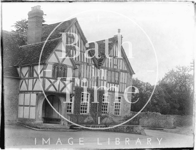 A timber framed house in Lacock, Wiltshire 1926